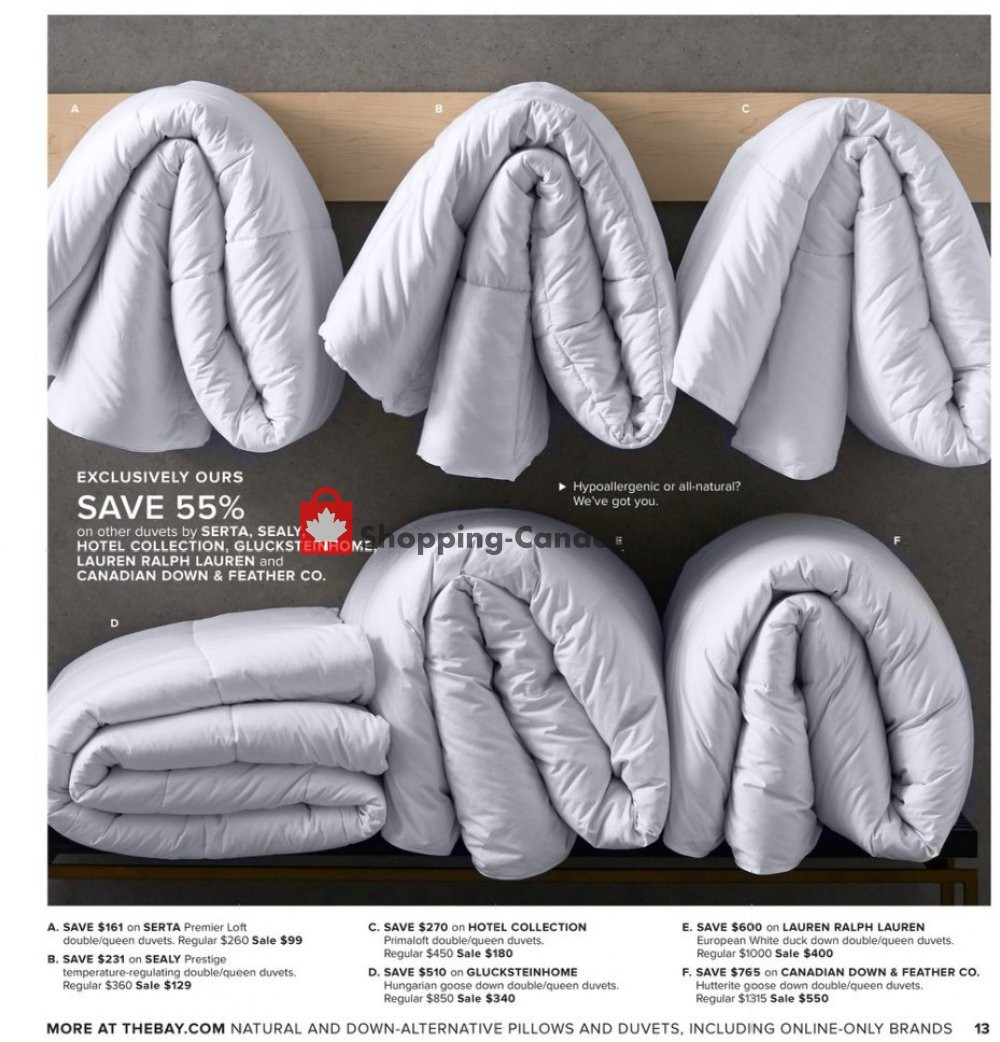 Hudson's Bay flyer from Friday September 6, 2019 to Thursday September 19, 2019 - page 13