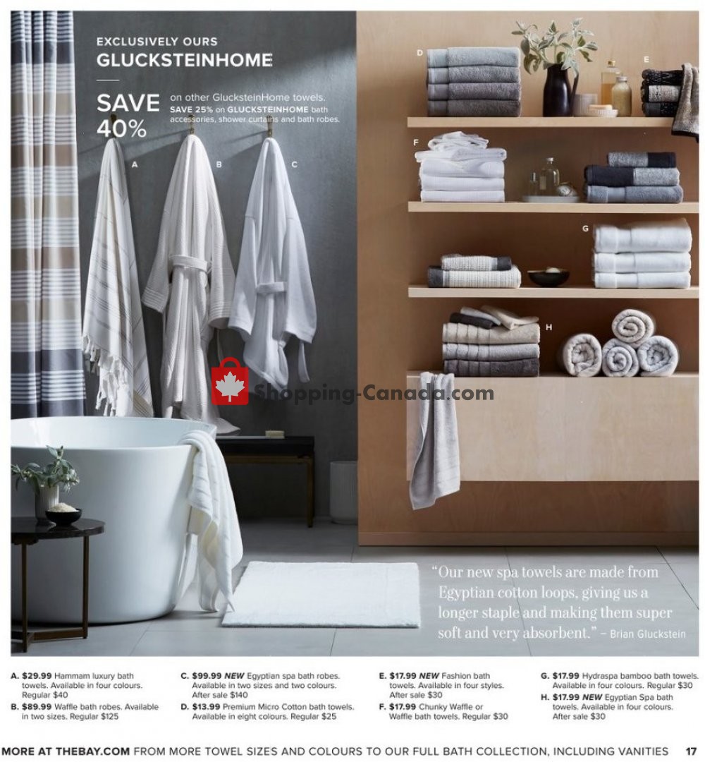Hudson's Bay flyer from Friday September 6, 2019 to Thursday September 19, 2019 - page 17