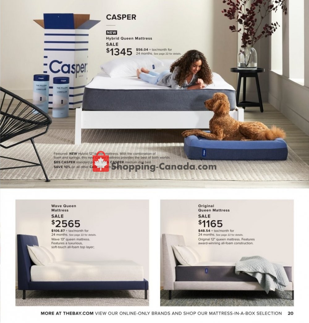 Hudson's Bay flyer from Friday September 6, 2019 to Thursday September 19, 2019 - page 20
