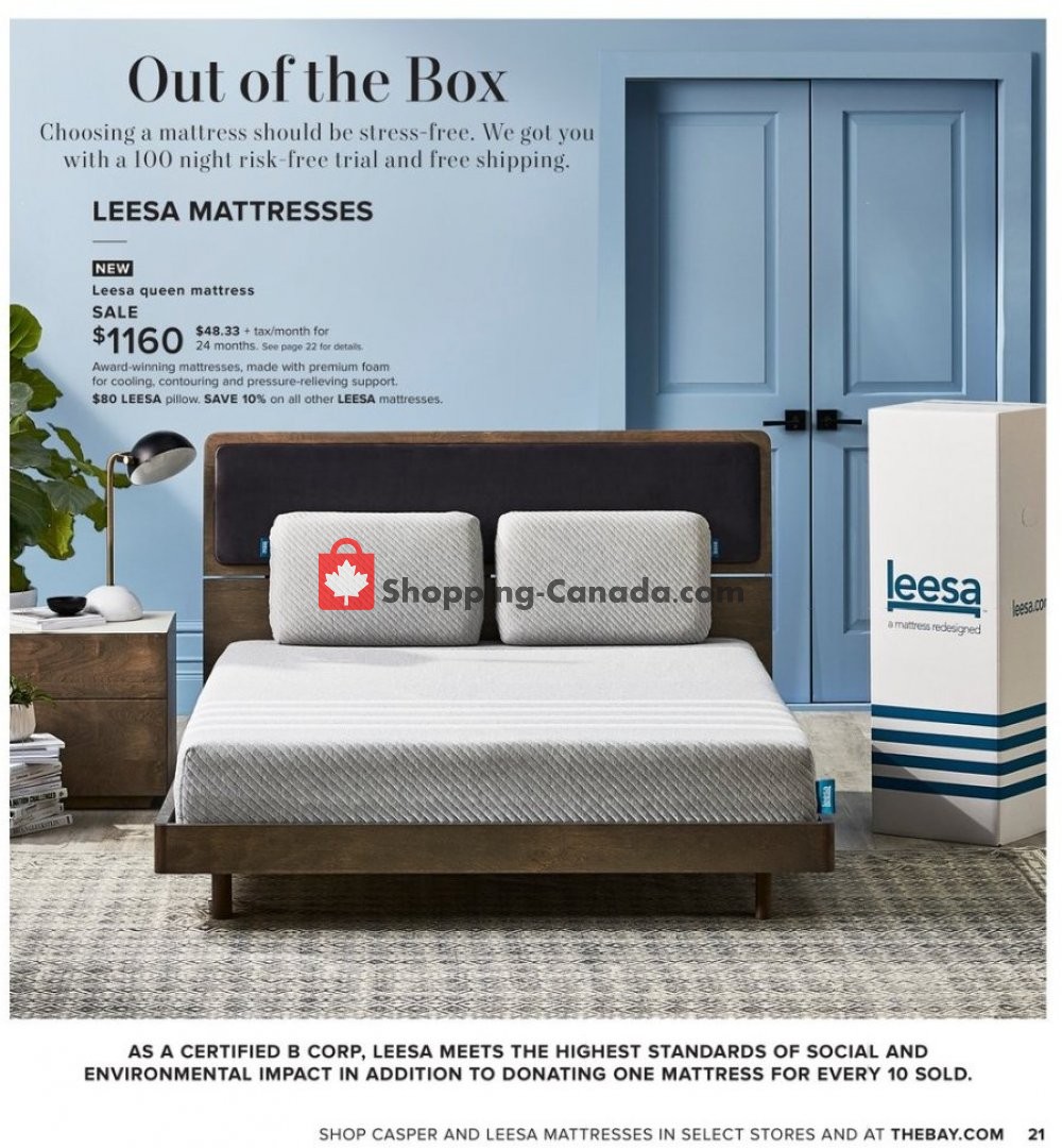 Hudson's Bay flyer from Friday September 6, 2019 to Thursday September 19, 2019 - page 21