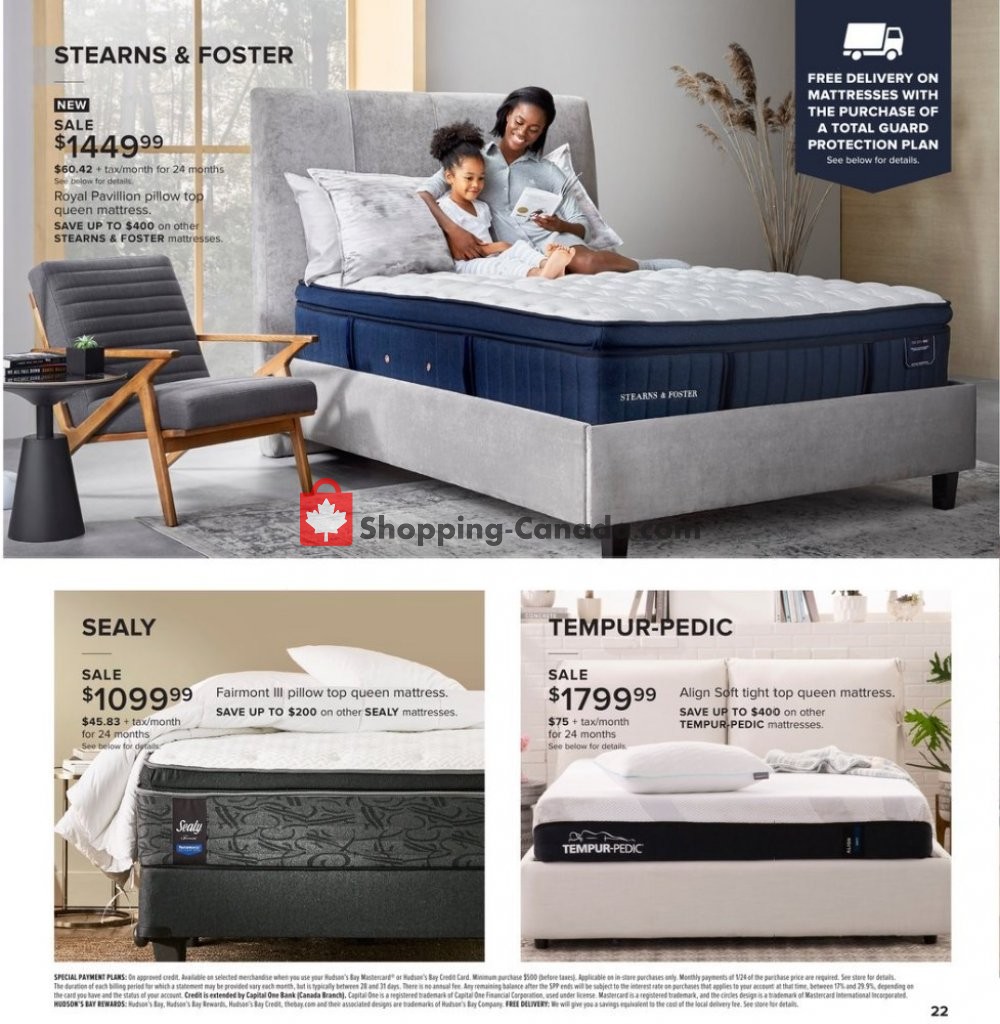 Hudson's Bay flyer from Friday September 6, 2019 to Thursday September 19, 2019 - page 22