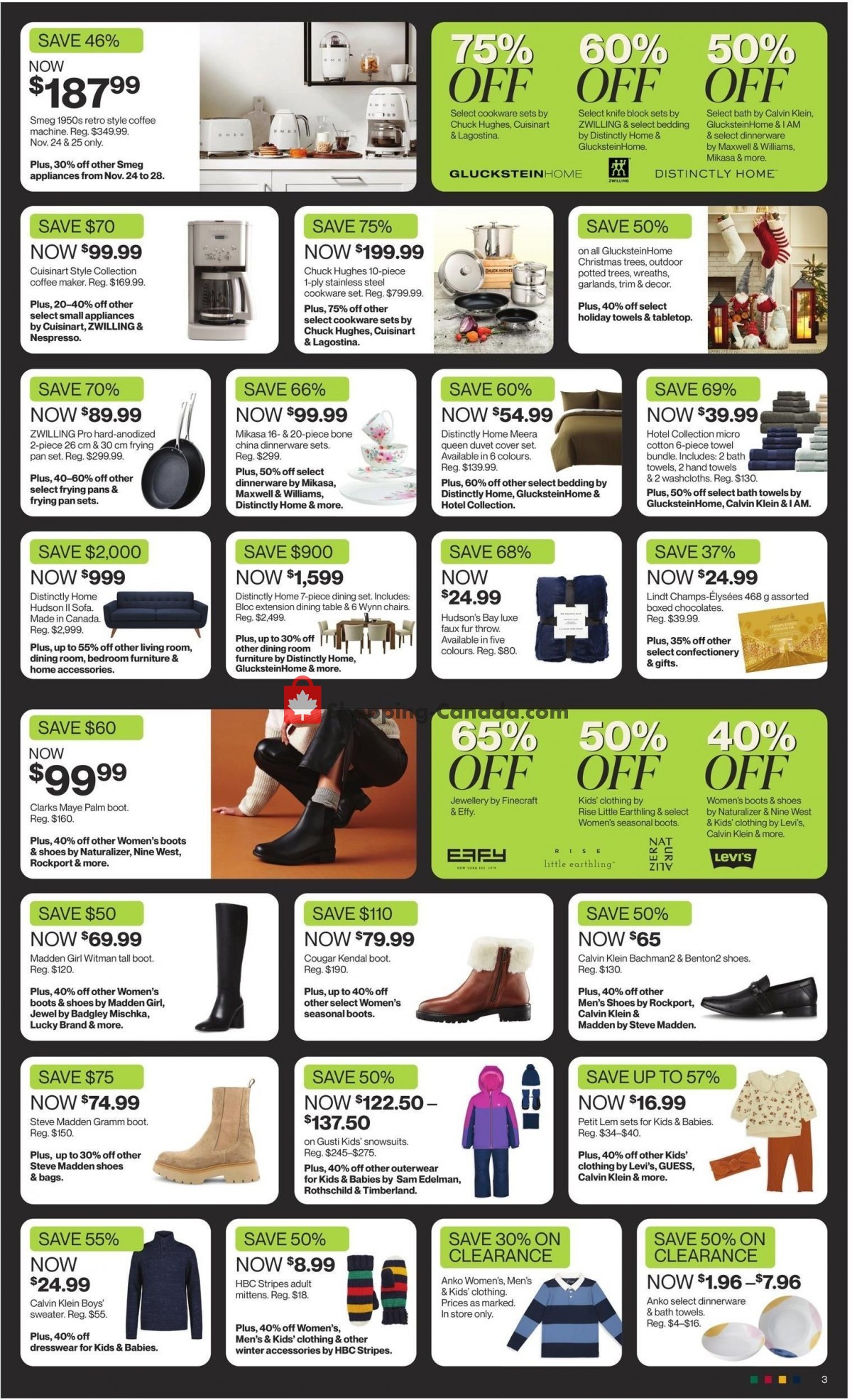 Hudson's Bay flyer from Friday November 24, 2023 to Tuesday November 28, 2023 - page 2