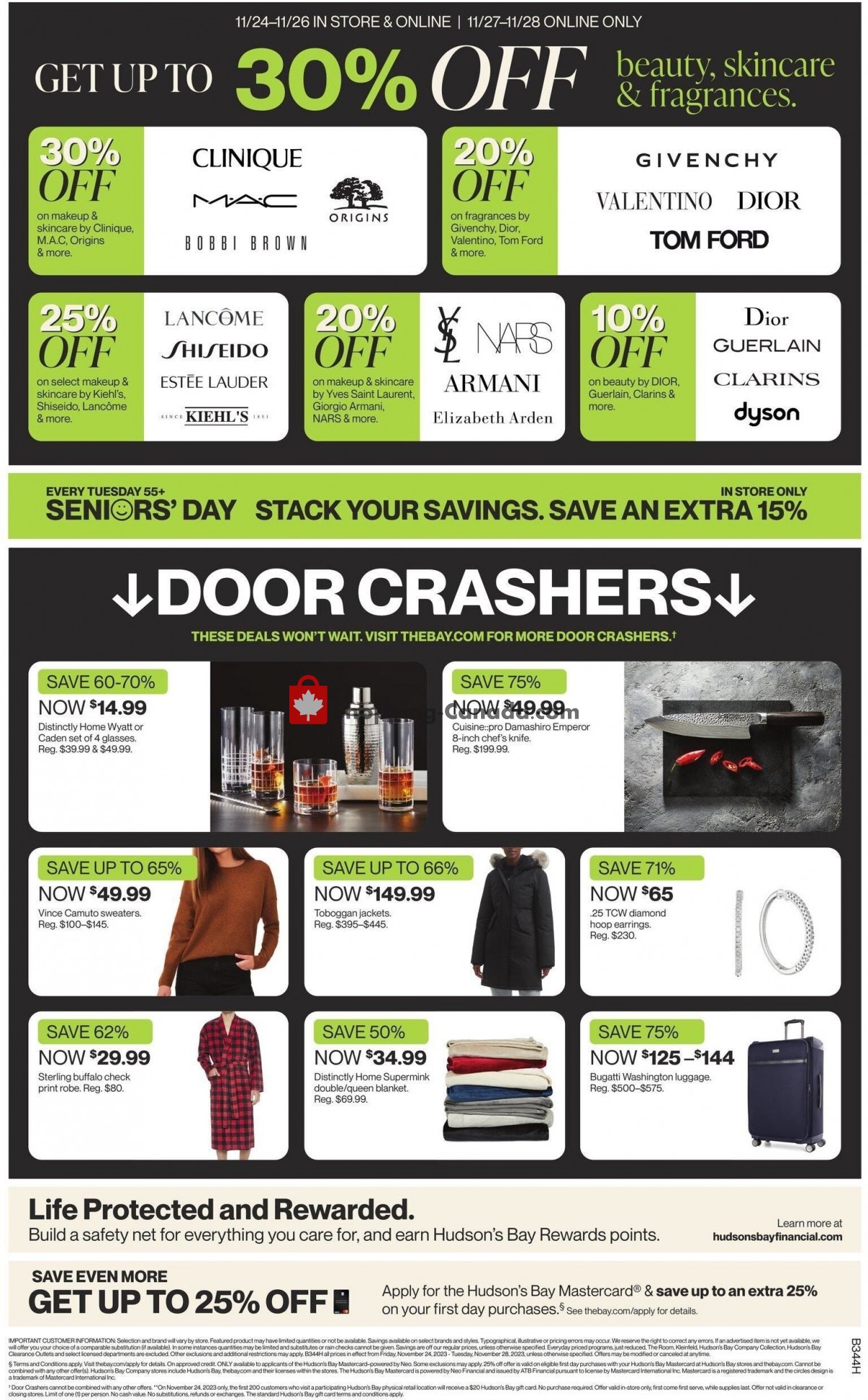 Hudson's Bay flyer from Friday November 24, 2023 to Tuesday November 28, 2023 - page 3