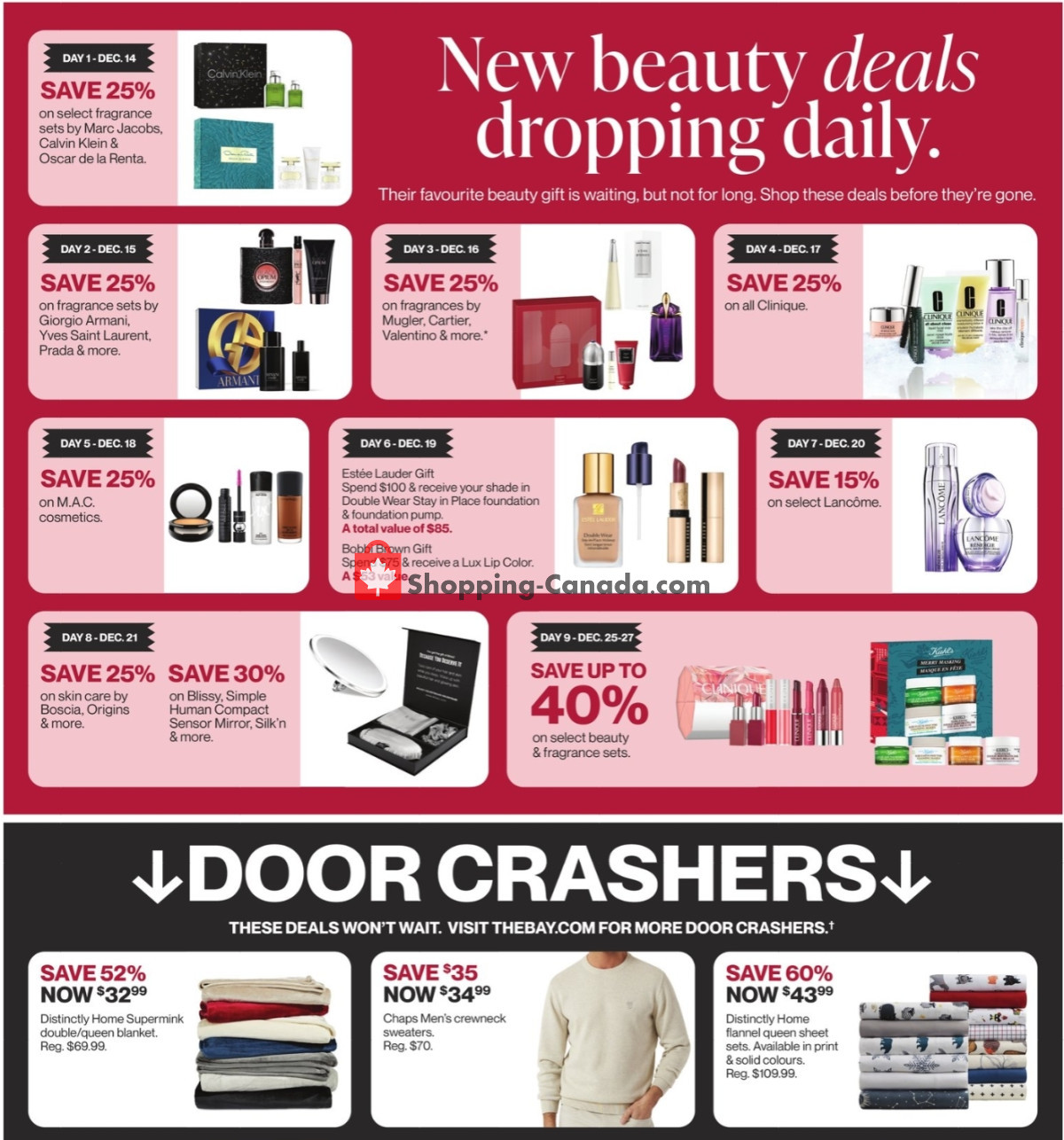 Hudson's Bay flyer from Thursday December 14, 2023 to Wednesday December 27, 2023 - page 3