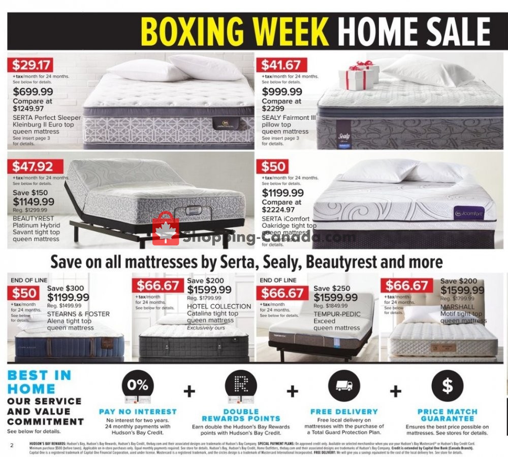 Hudson's Bay flyer from Friday December 28, 2018 to Sunday January 6, 2019 - page 9
