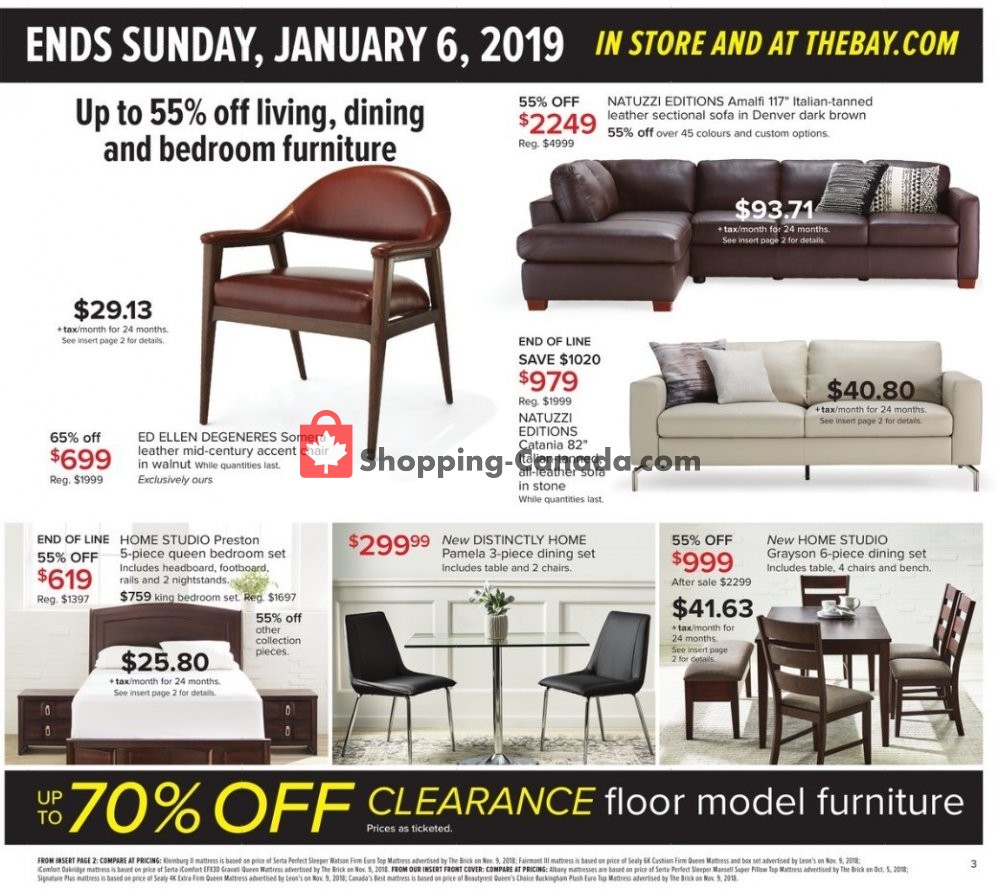 Hudson's Bay flyer from Friday December 28, 2018 to Sunday January 6, 2019 - page 10