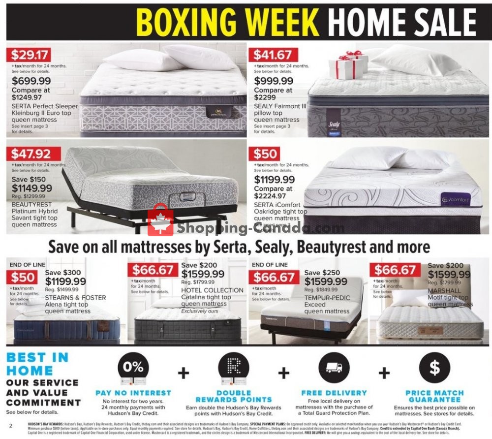 Hudson's Bay flyer from Friday December 28, 2018 to Sunday January 6, 2019 - page 9