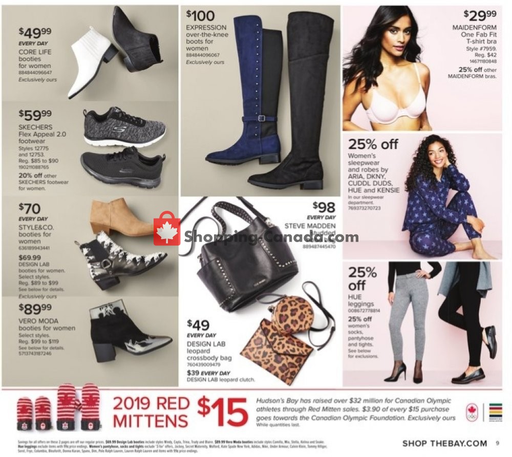 Hudson's Bay flyer from Friday September 28, 2018 to Thursday October 4, 2018 - page 10