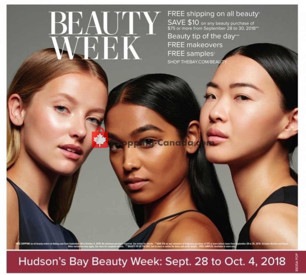 Hudson's Bay flyer from Friday September 28, 2018 to Thursday October 4, 2018 - page 2
