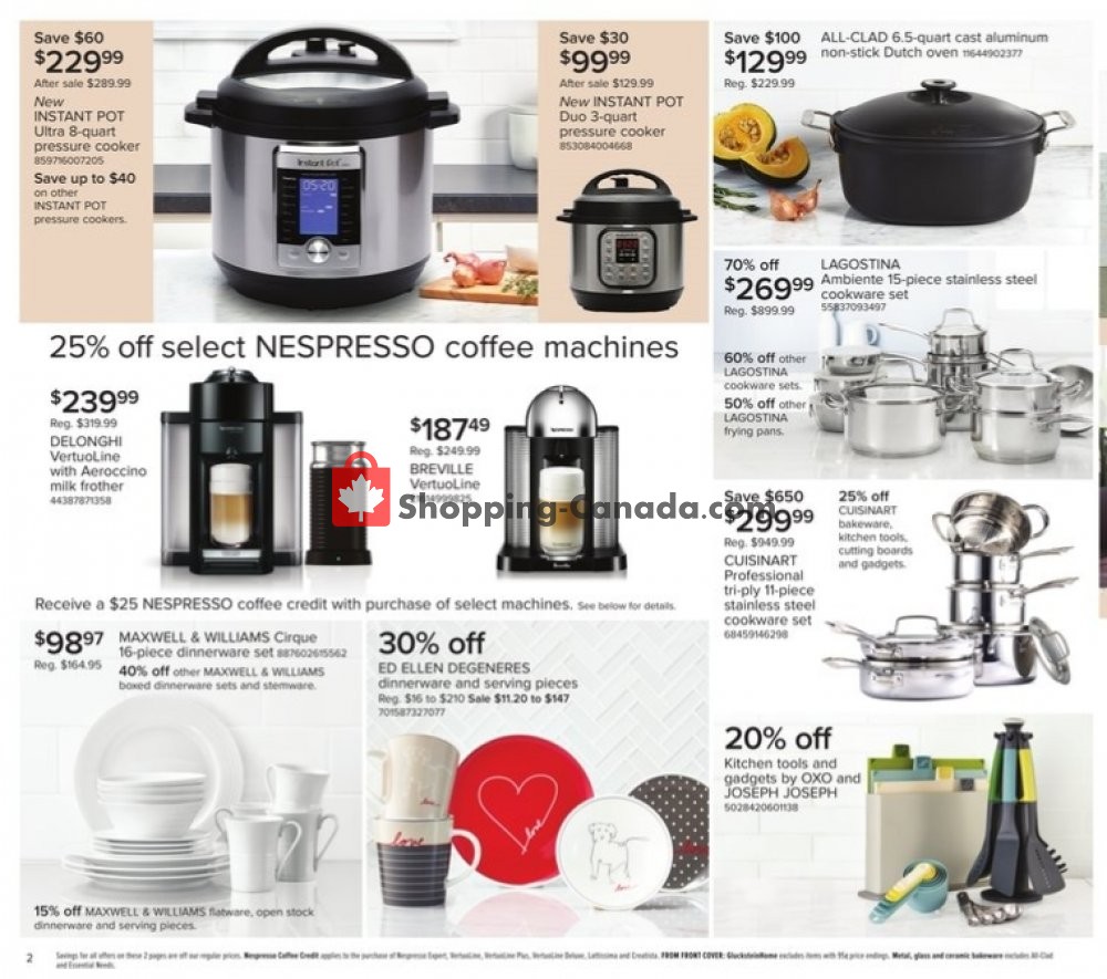 Hudson's Bay flyer from Friday September 28, 2018 to Thursday October 4, 2018 - page 3