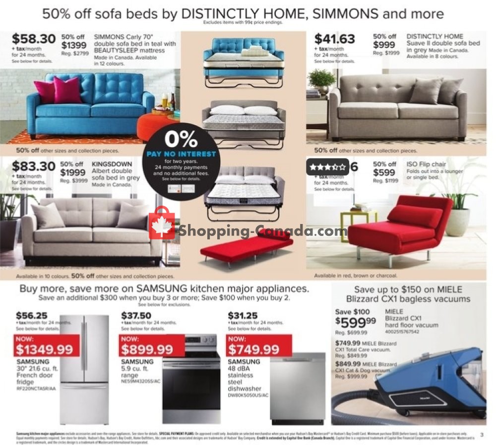 Hudson's Bay flyer from Friday September 28, 2018 to Thursday October 4, 2018 - page 4