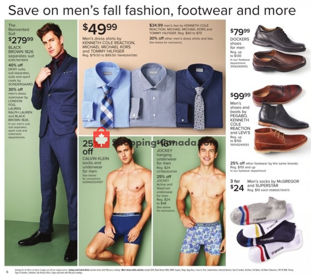 Hudson's Bay flyer from Friday September 28, 2018 to Thursday October 4, 2018 - page 7