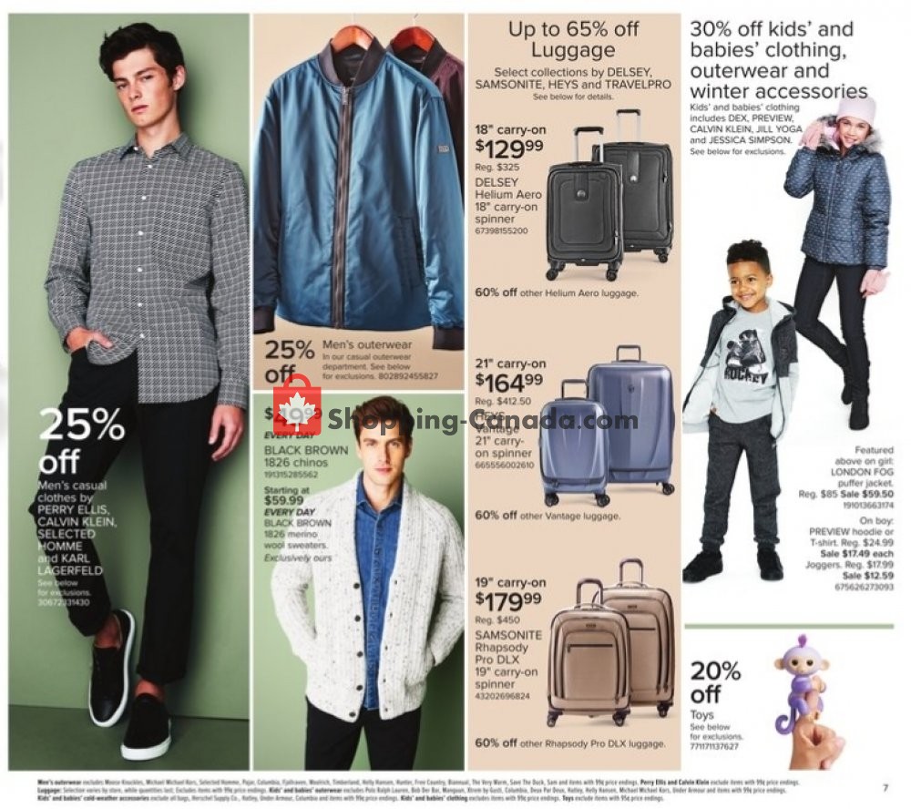 Hudson's Bay flyer from Friday September 28, 2018 to Thursday October 4, 2018 - page 8