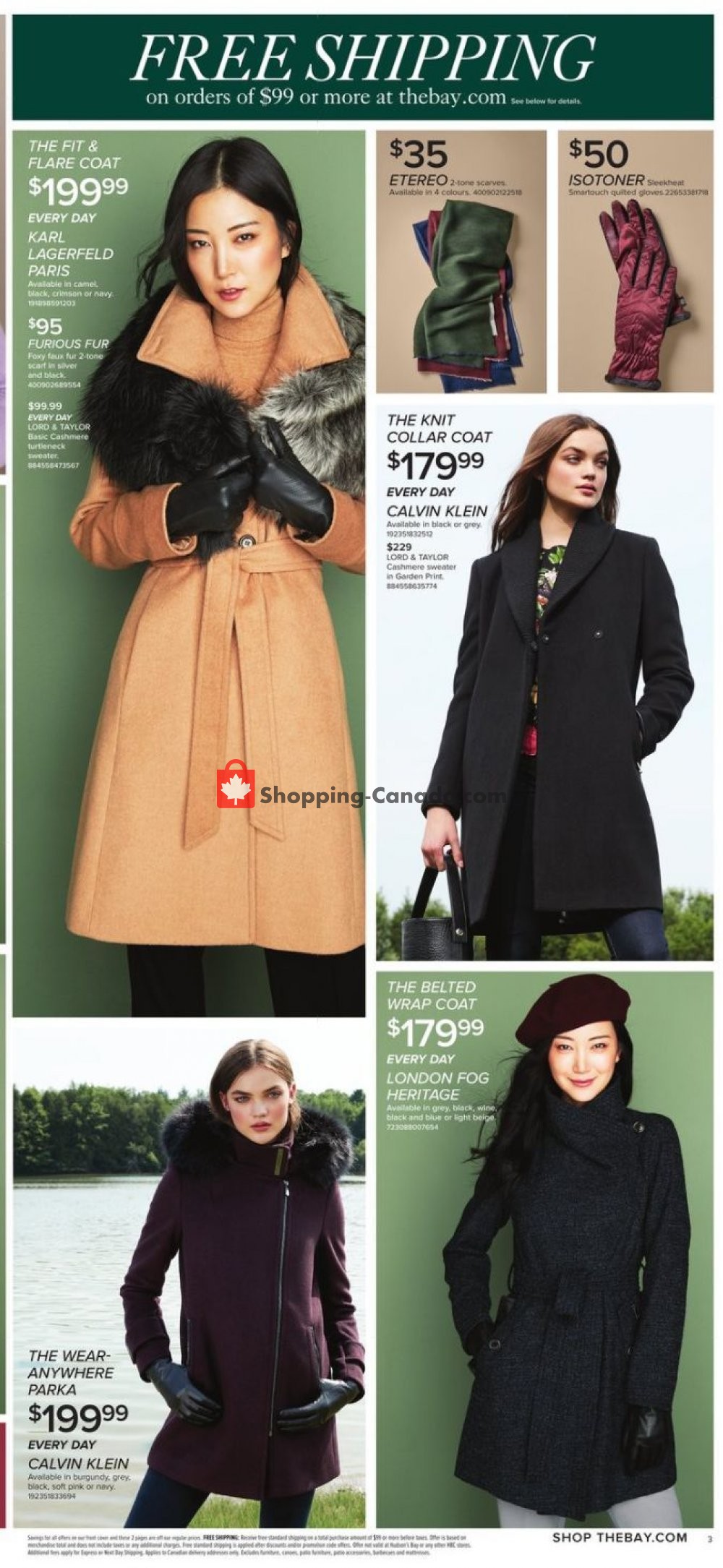 Hudson's Bay flyer from Friday September 28, 2018 to Thursday October 11, 2018 - page 4