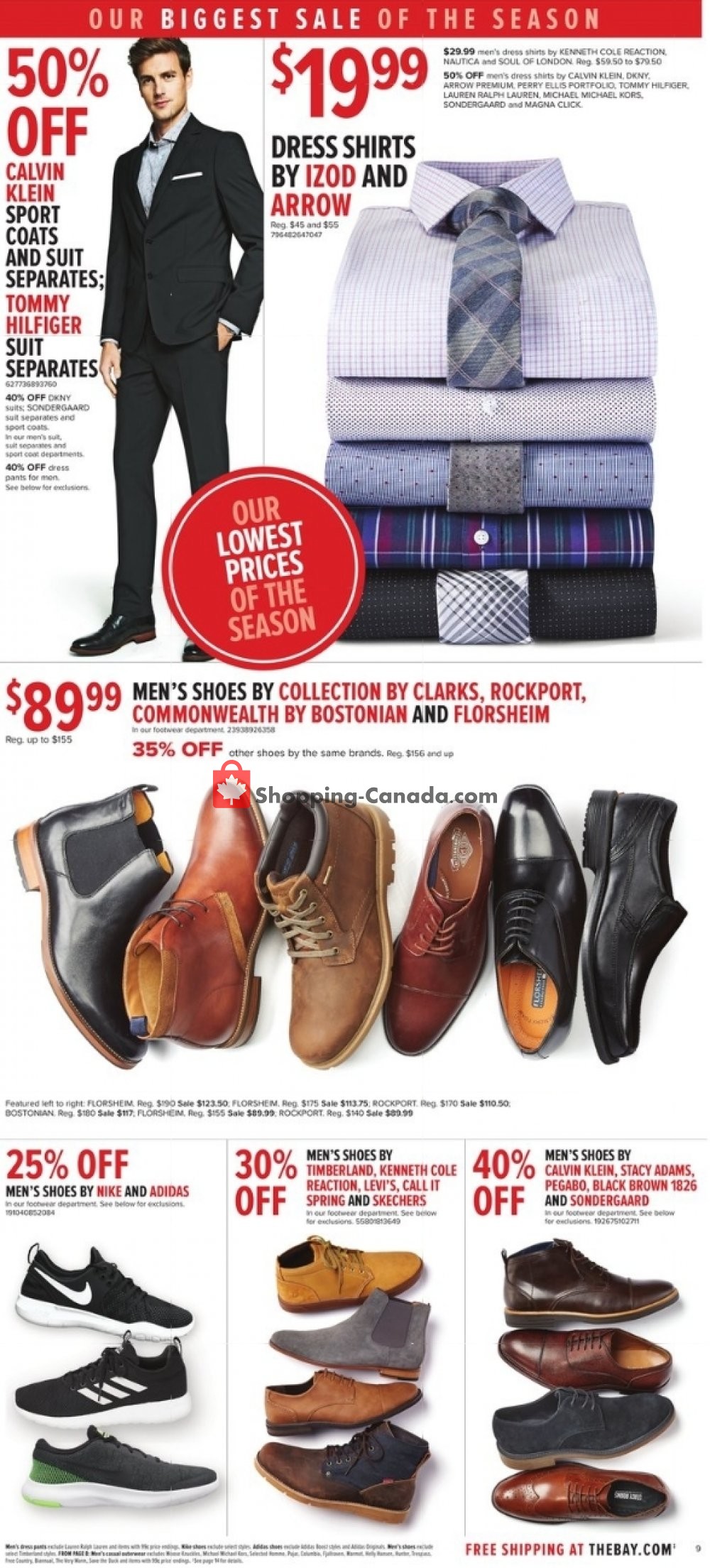 Hudson's Bay flyer from Friday October 12, 2018 to Thursday October 18, 2018 - page 11