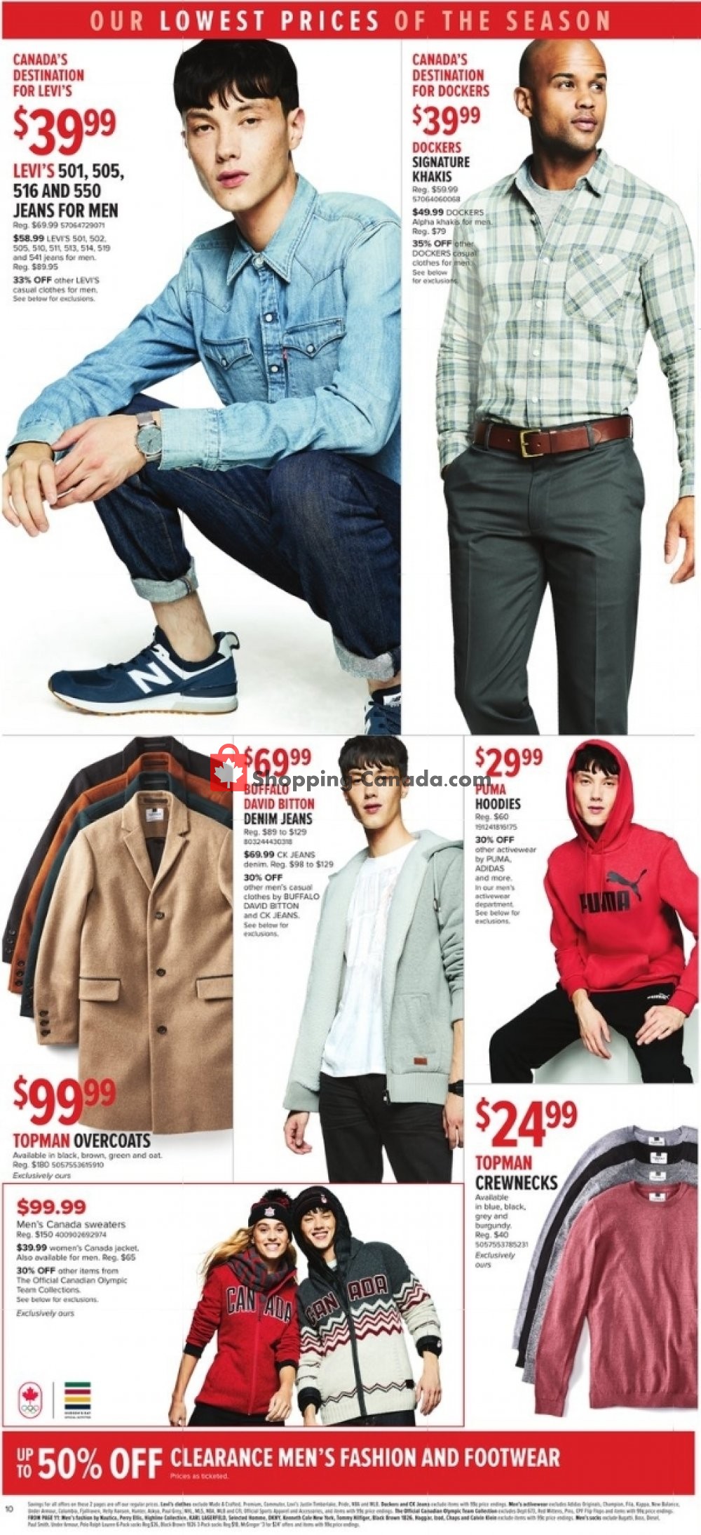 Hudson's Bay flyer from Friday October 12, 2018 to Thursday October 18, 2018 - page 12