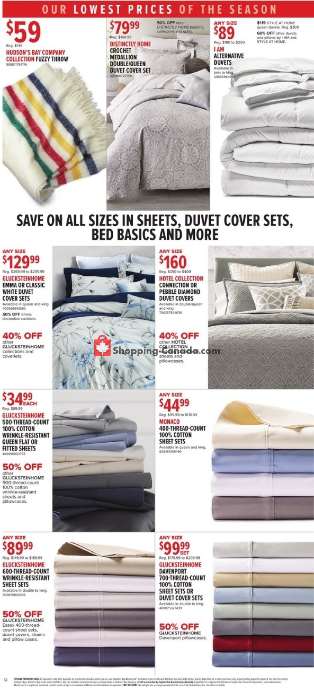 Hudson's Bay flyer from Friday October 12, 2018 to Thursday October 18, 2018 - page 14