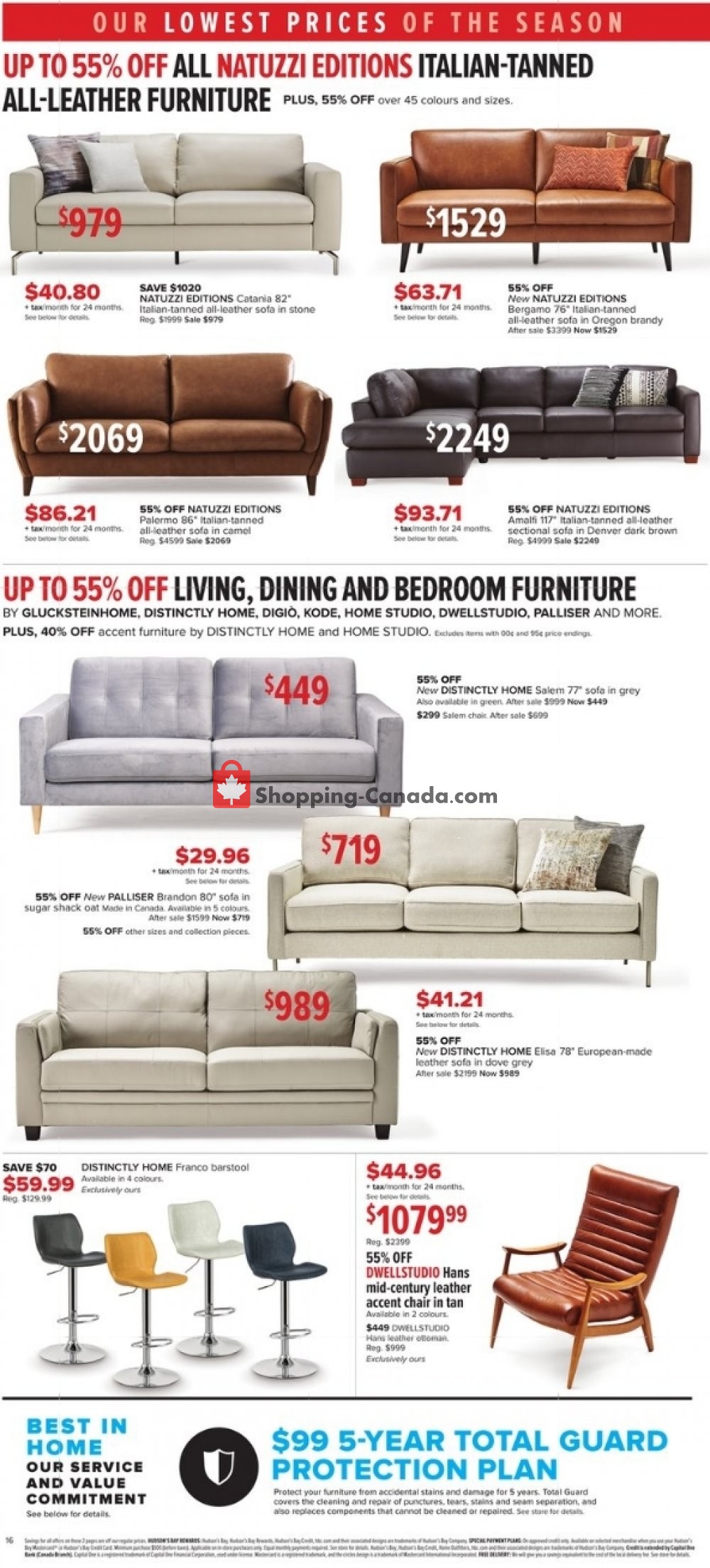 Hudson's Bay flyer from Friday October 12, 2018 to Thursday October 18, 2018 - page 18