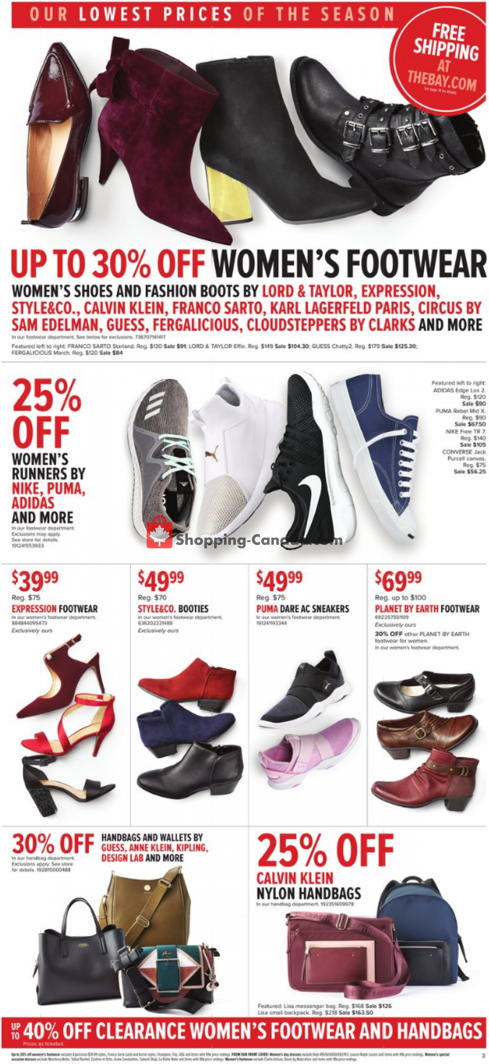 Hudson's Bay flyer from Friday October 12, 2018 to Thursday October 18, 2018 - page 4