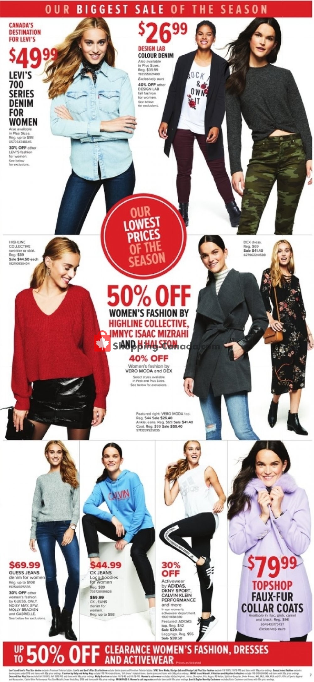 Hudson's Bay flyer from Friday October 12, 2018 to Thursday October 18, 2018 - page 9