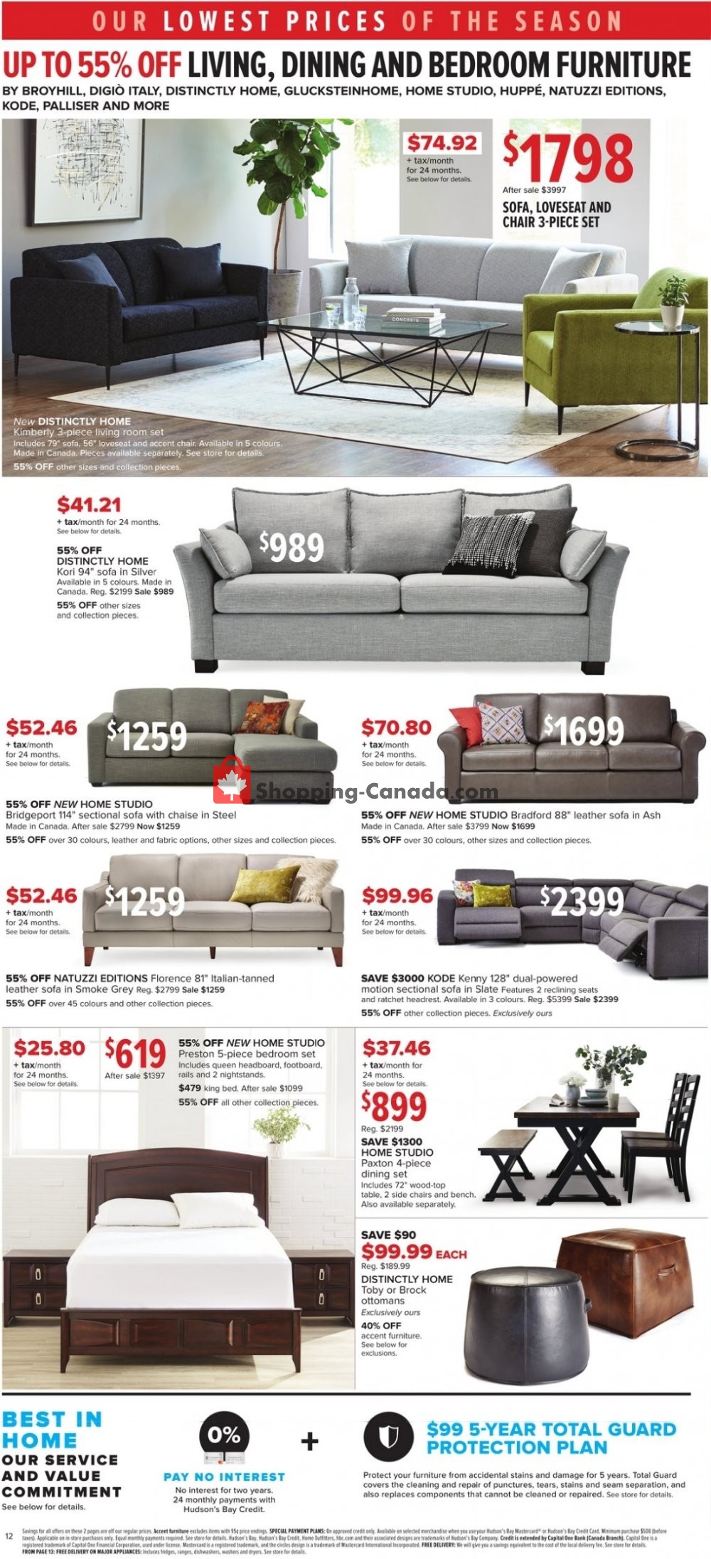 Hudson's Bay flyer from Friday October 19, 2018 to Thursday October 25, 2018 - page 14