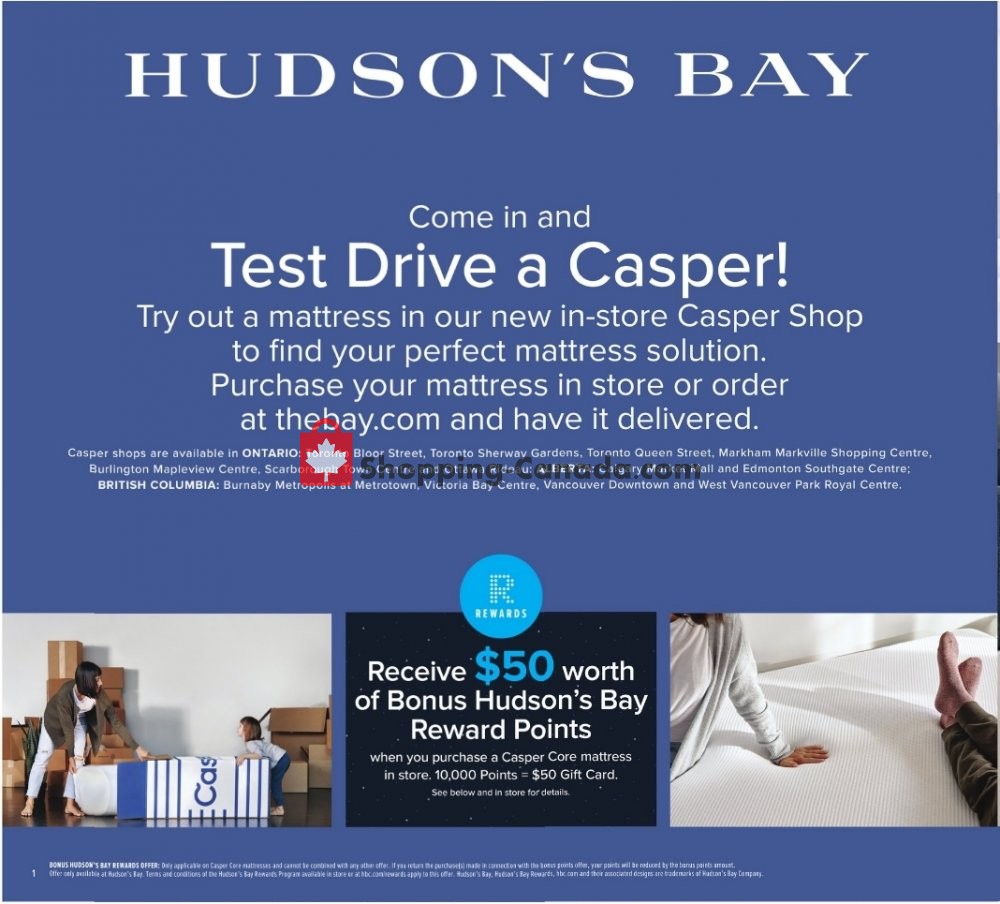 Hudson's Bay flyer from Friday October 19, 2018 to Thursday October 25, 2018 - page 16