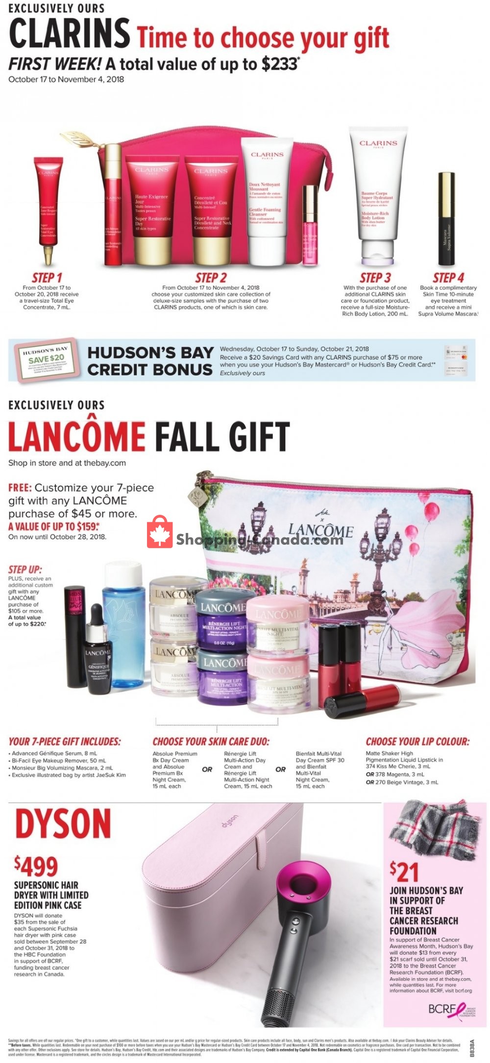 Hudson's Bay flyer from Friday October 19, 2018 to Thursday October 25, 2018 - page 2