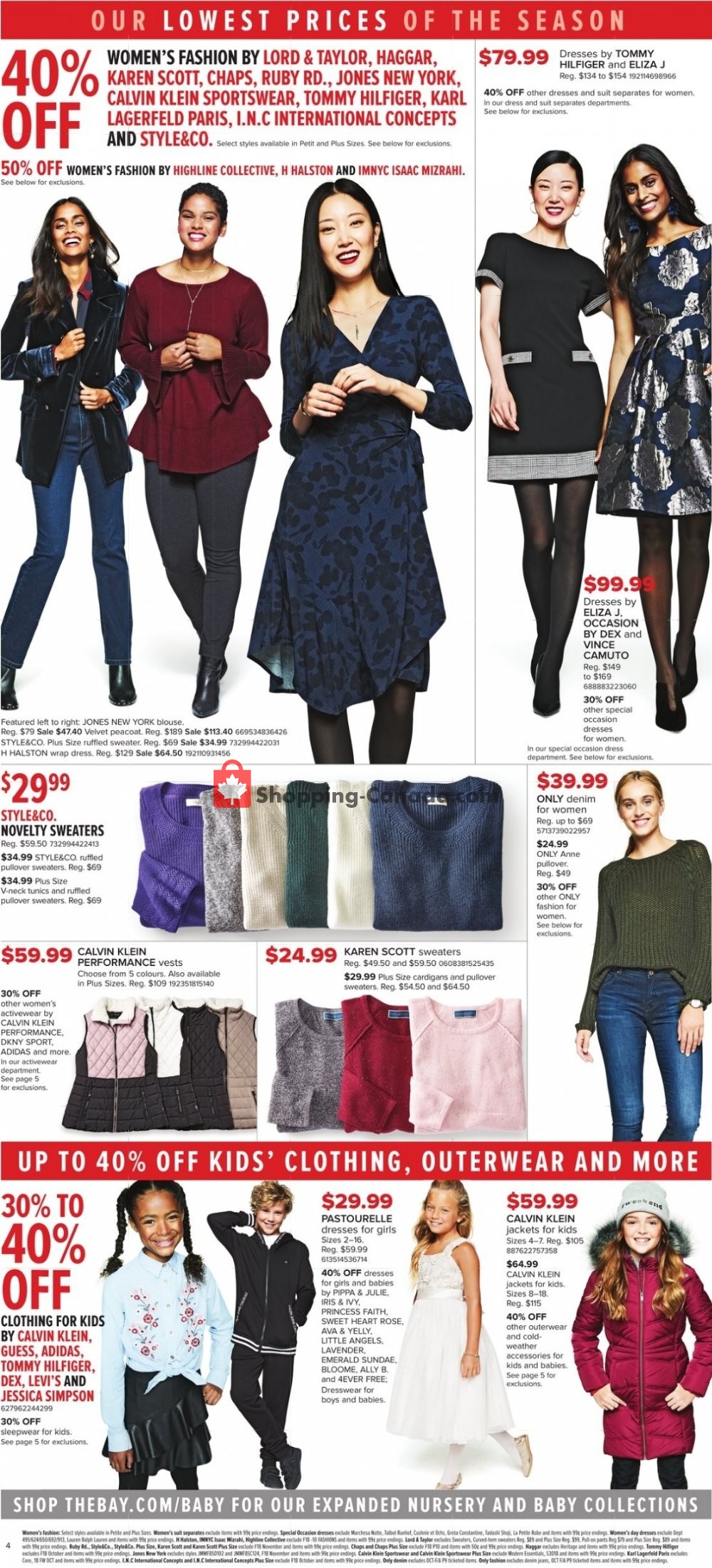 Hudson's Bay flyer from Friday October 19, 2018 to Thursday October 25, 2018 - page 5