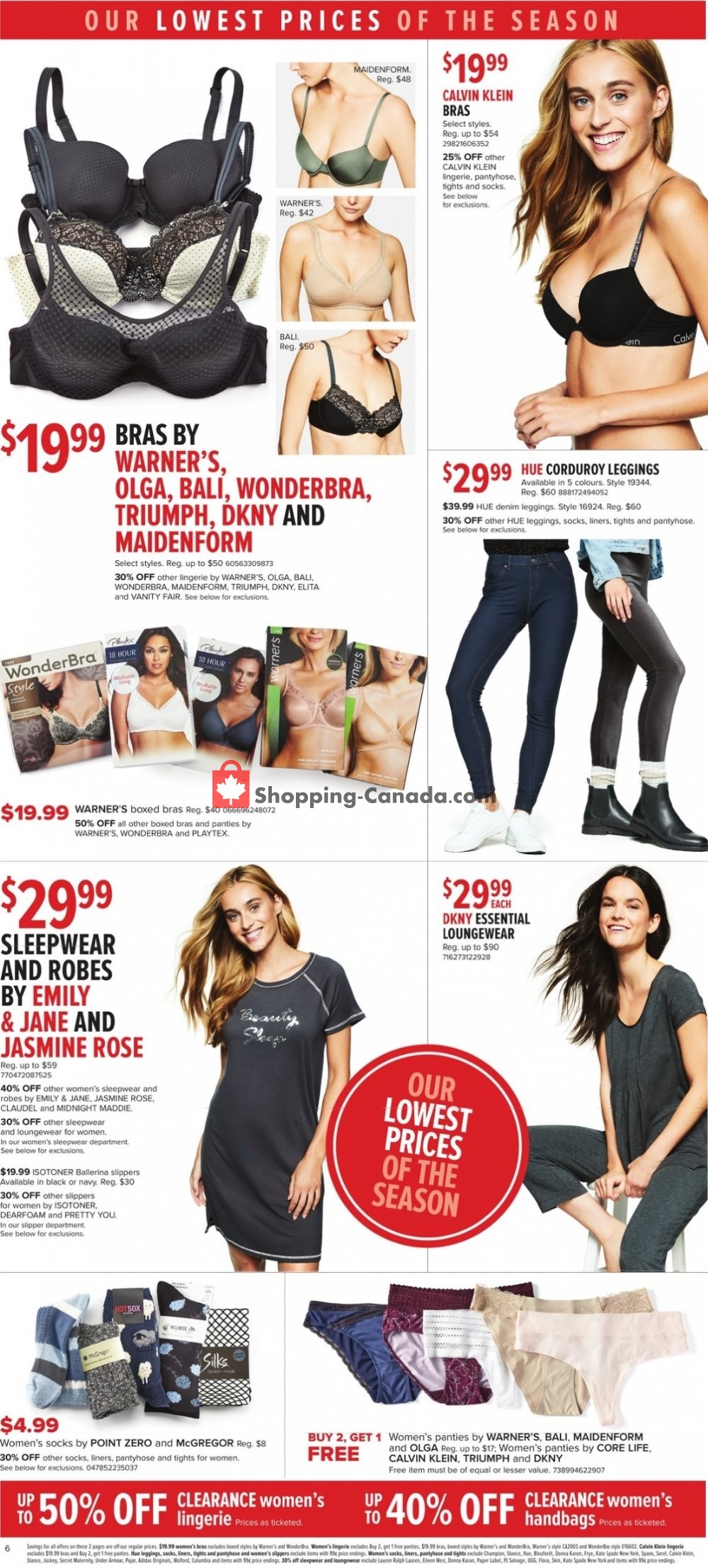 Hudson's Bay flyer from Friday October 19, 2018 to Thursday October 25, 2018 - page 7