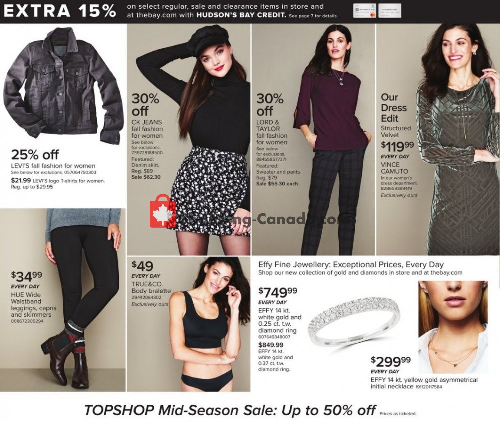 Hudson's Bay flyer from Friday October 5, 2018 to Thursday October 11, 2018 - page 6