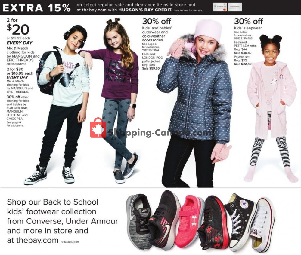 Hudson's Bay flyer from Friday October 5, 2018 to Thursday October 11, 2018 - page 8