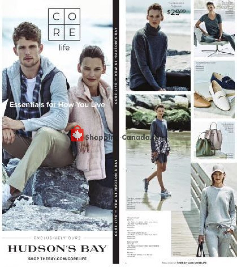 Hudson's Bay flyer from Friday September 21, 2018 to Thursday September 27, 2018 - page 1
