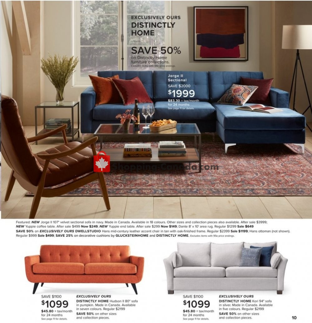 Hudson's Bay flyer from Friday September 6, 2019 to Thursday September 19, 2019 - page 10