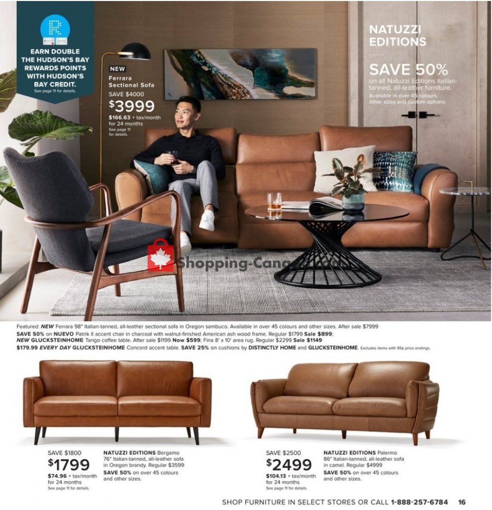 Hudson's Bay flyer from Friday September 6, 2019 to Thursday September 19, 2019 - page 16