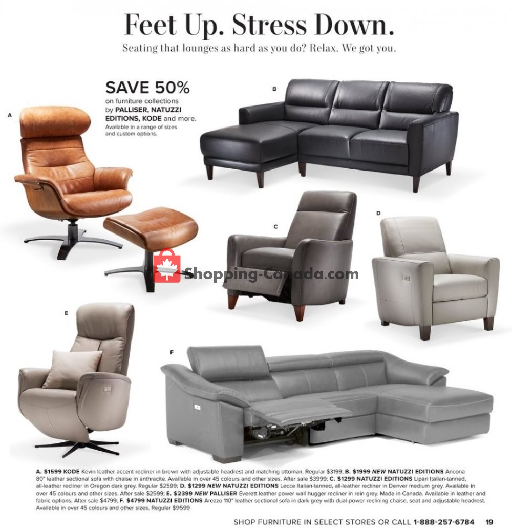 Hudson's Bay flyer from Friday September 6, 2019 to Thursday September 19, 2019 - page 19