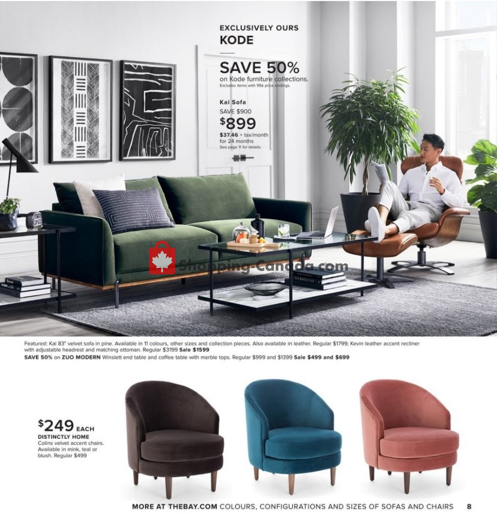 Hudson's Bay flyer from Friday September 6, 2019 to Thursday September 19, 2019 - page 8