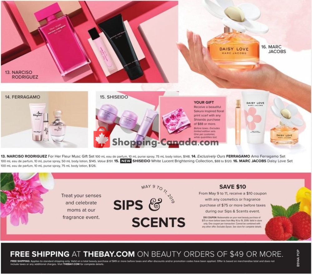 Hudson's Bay flyer from Friday May 3, 2019 to Thursday May 9, 2019 - page 4