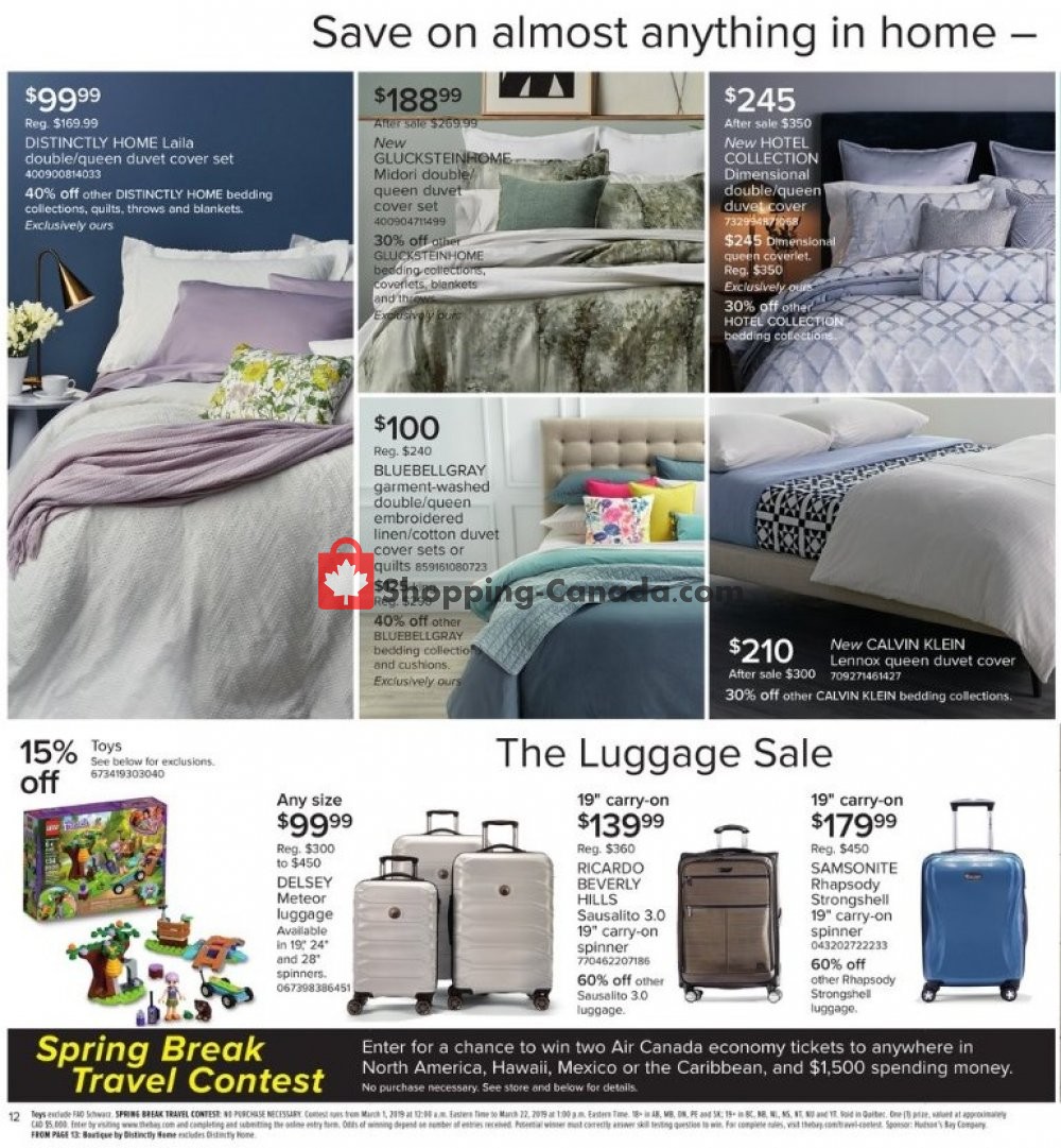 Hudson's Bay flyer from Friday March 8, 2019 to Thursday March 14, 2019 - page 13