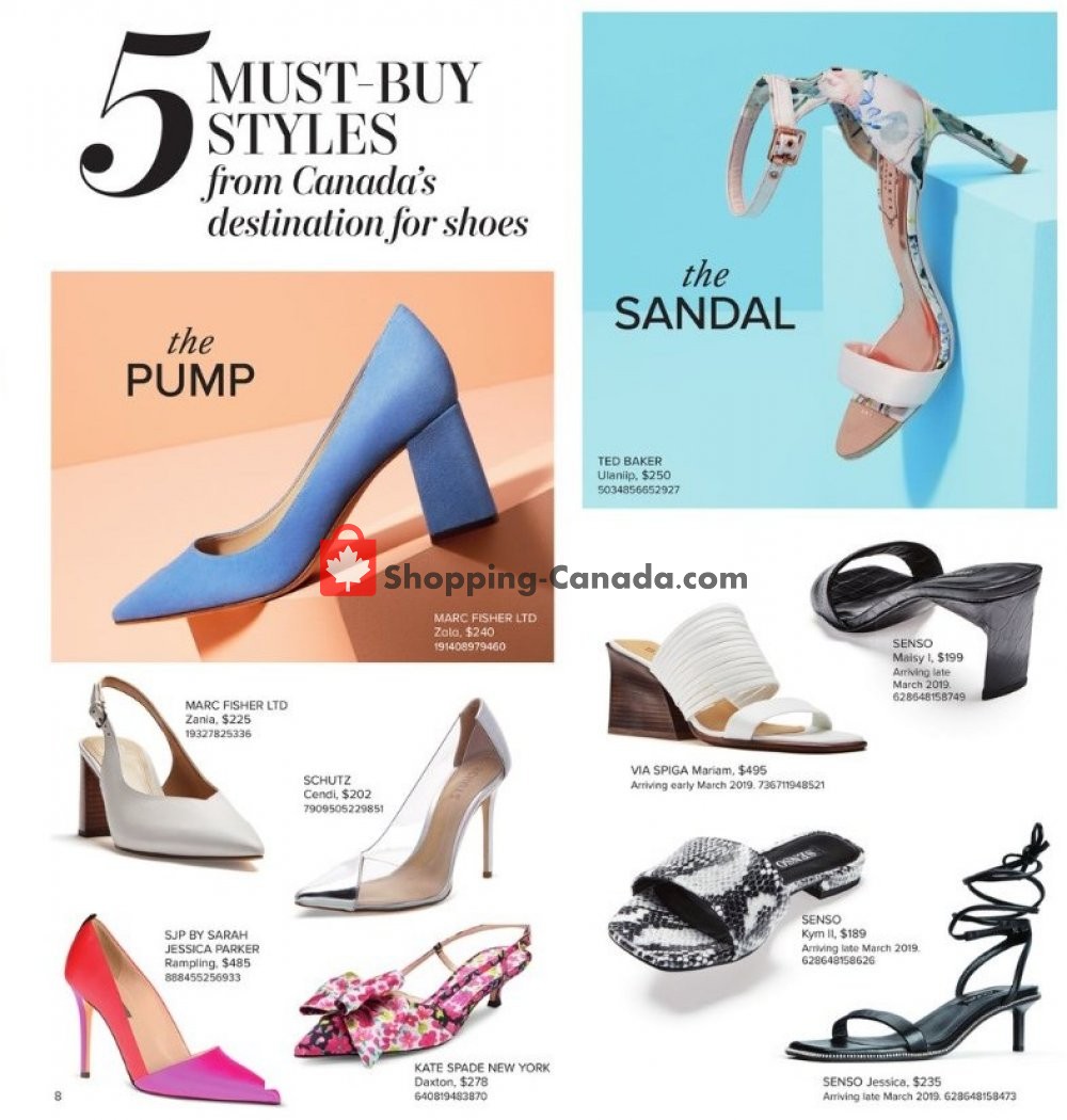 Hudson's Bay flyer from Friday March 8, 2019 to Thursday March 14, 2019 - page 9