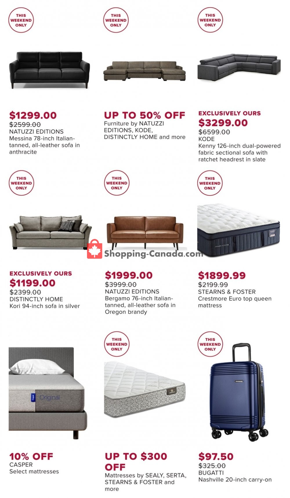 Hudson's Bay flyer from Friday January 15, 2021 to Thursday January 21, 2021 - page 3