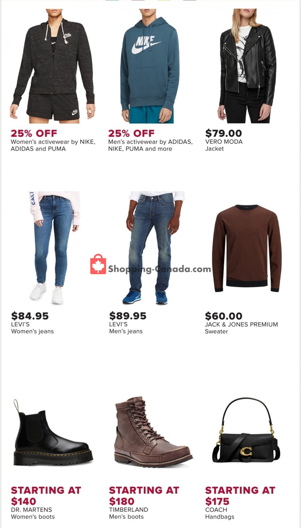 Hudson's Bay flyer from Friday January 15, 2021 to Thursday January 21, 2021 - page 7