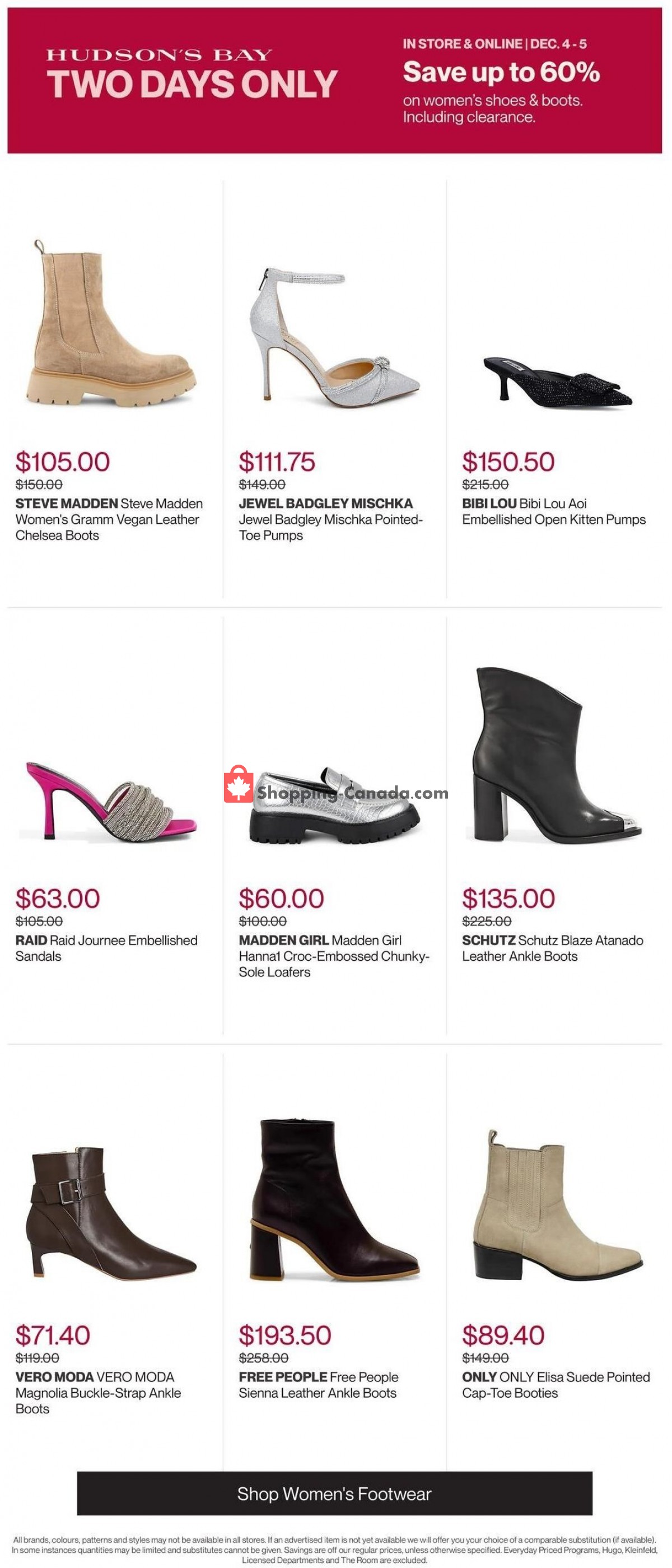 Hudson's Bay flyer from Monday December 4, 2023 to Tuesday December 5, 2023 - page 2