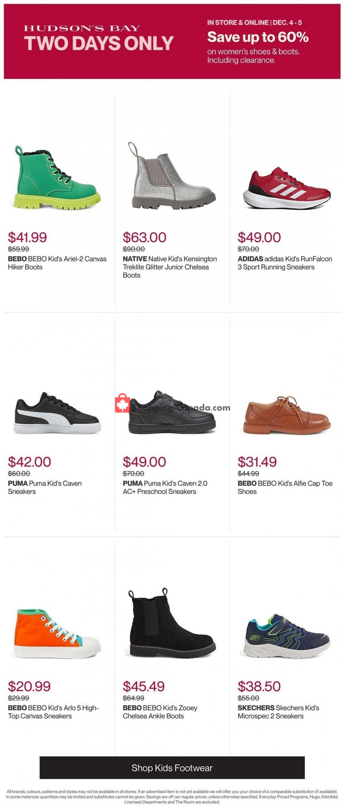 Hudson's Bay flyer from Monday December 4, 2023 to Tuesday December 5, 2023 - page 4