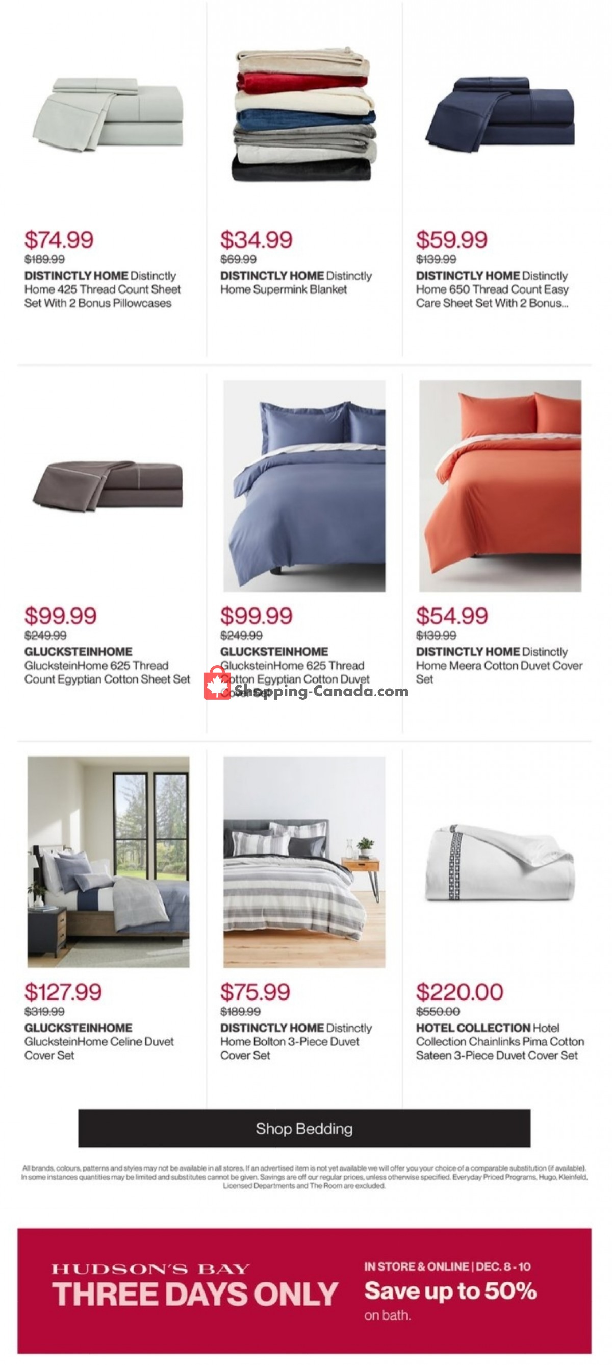 Hudson's Bay flyer from Friday December 8, 2023 to Sunday December 10, 2023 - page 3