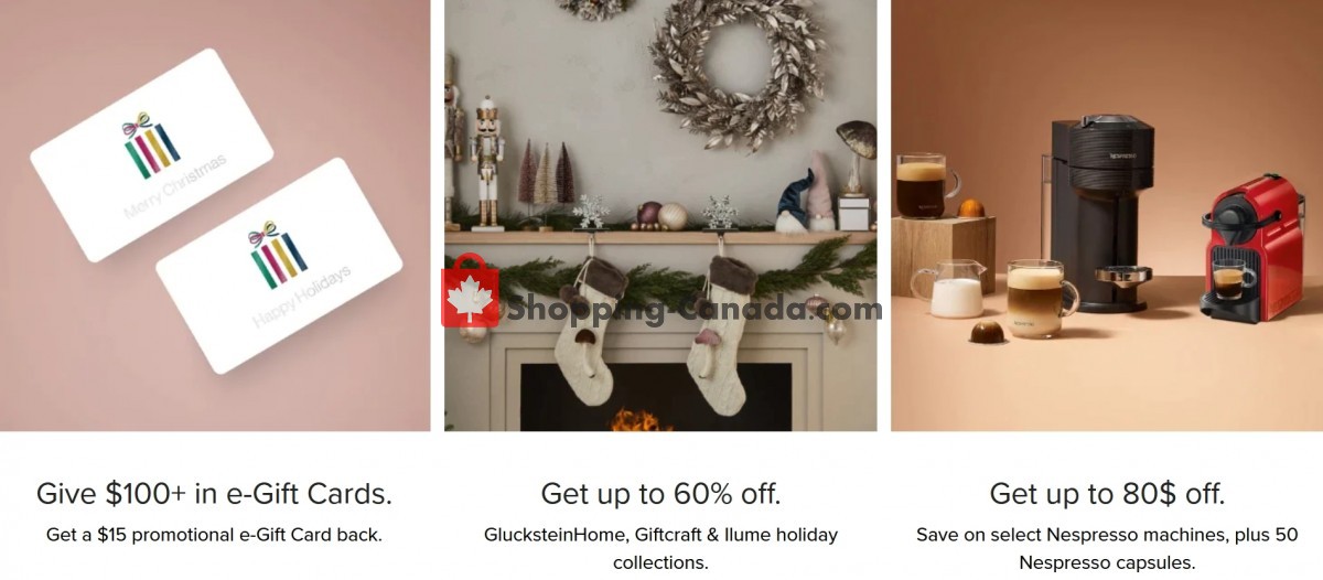 Hudson's Bay Canada, flyer (Hot Deals) December 16 December 22