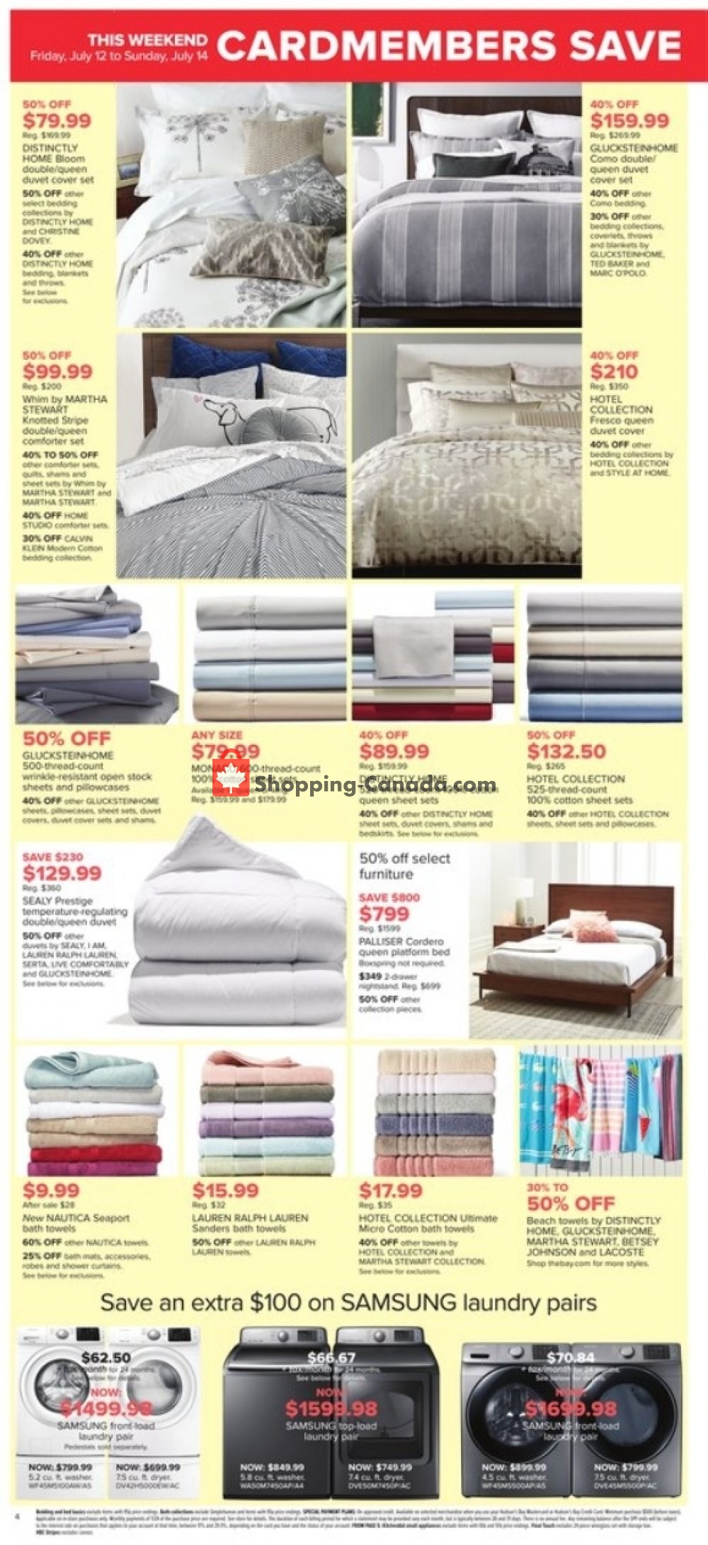 Hudson's Bay flyer from Friday July 12, 2019 to Thursday July 18, 2019 - page 5