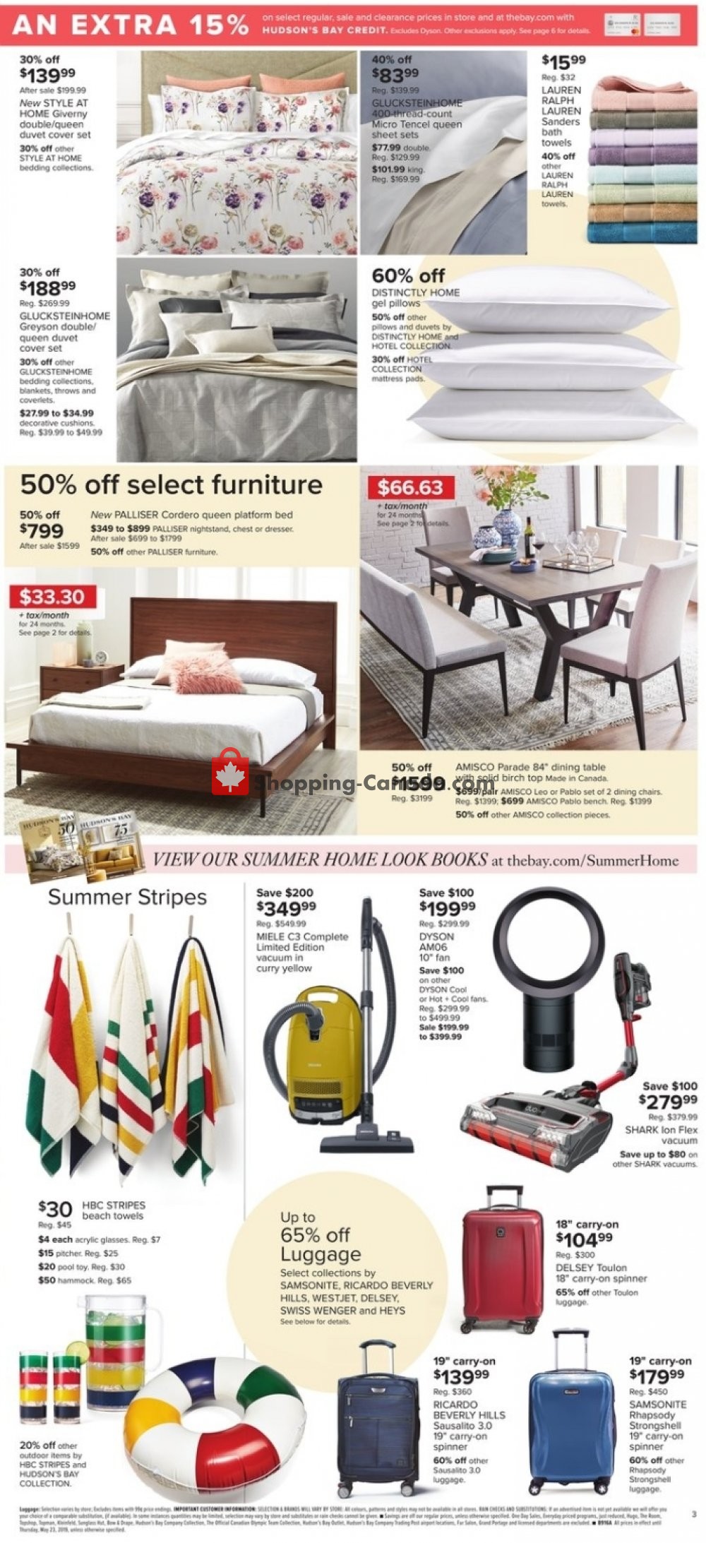 Hudson's Bay flyer from Friday May 17, 2019 to Thursday May 23, 2019 - page 4
