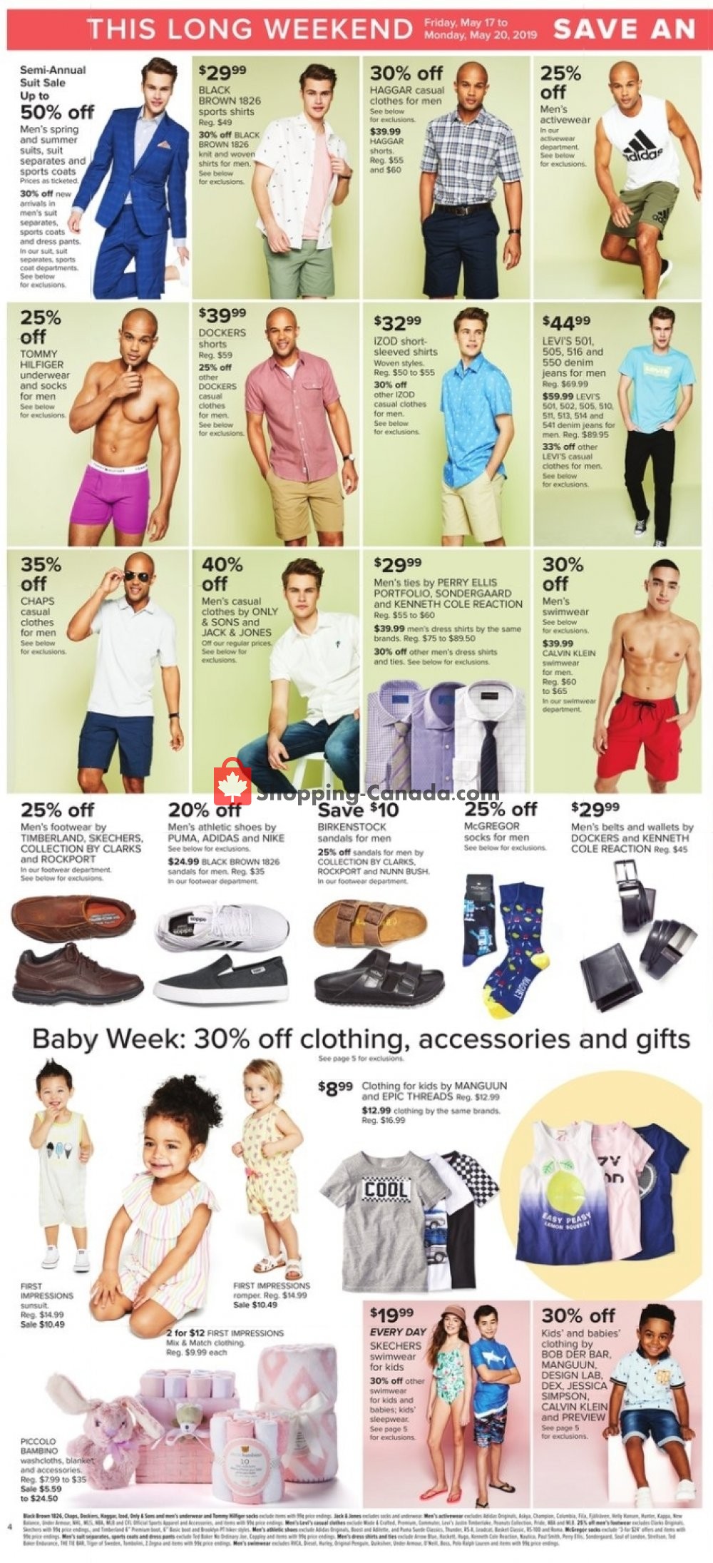 Hudson's Bay flyer from Friday May 17, 2019 to Thursday May 23, 2019 - page 5
