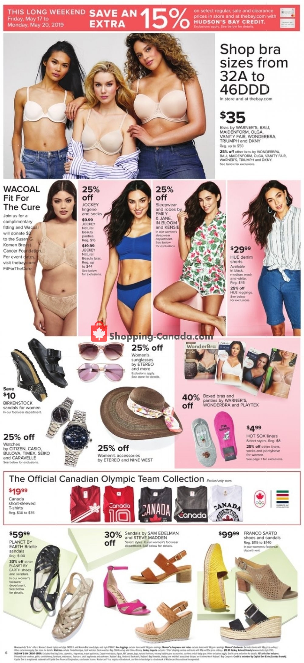 Hudson's Bay flyer from Friday May 17, 2019 to Thursday May 23, 2019 - page 7