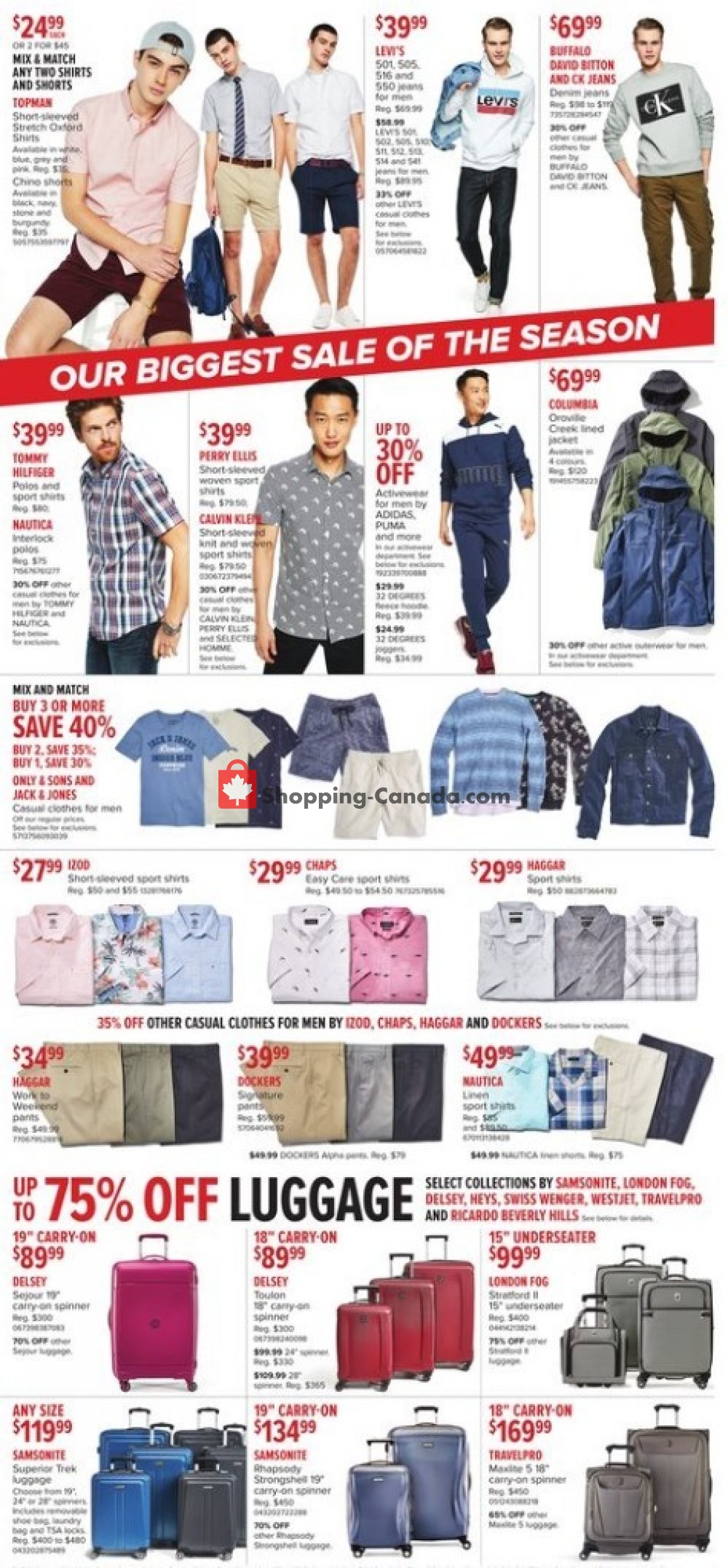Hudson's Bay flyer from Friday April 19, 2019 to Thursday April 25, 2019 - page 10